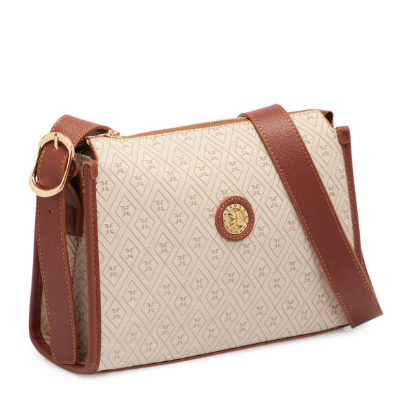 Bej Print Kadın Çapraz Askılı Çanta - S25K1PR09186-S7G - 2