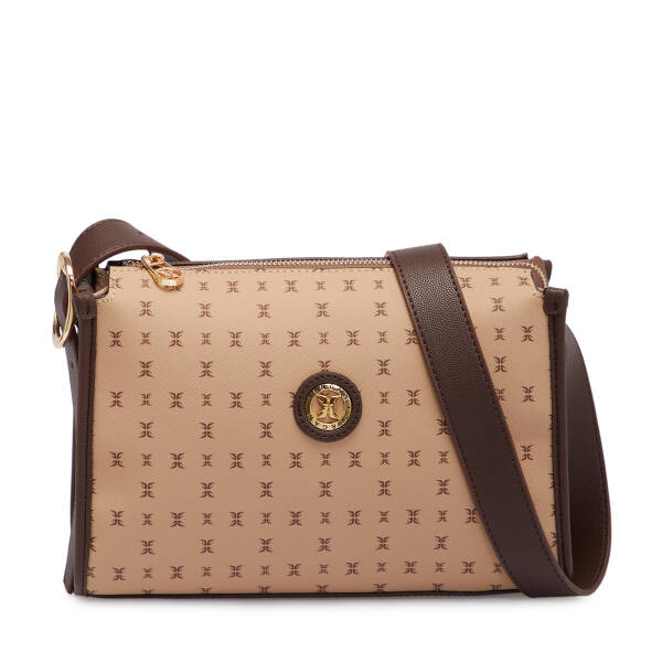 Bej Print Kadın Çapraz Askılı Çanta - S25K1PR09186-T2E - 1