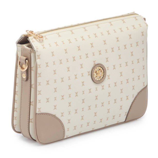 Bej Print Kadın Çapraz Askılı Çanta - S25Y1PR09090-T1E - 2