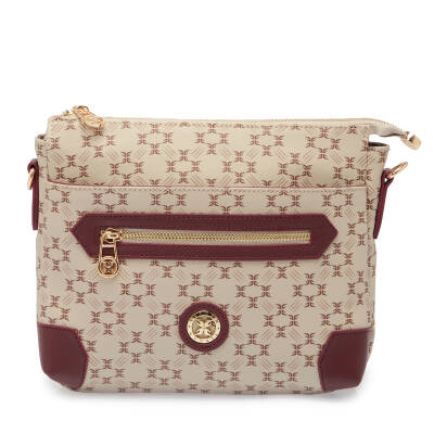 Bej Print Kadın Çapraz Askılı Çanta - S25Y1PR09138-T6M - 1
