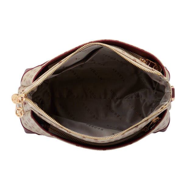 Bej Print Kadın Çapraz Askılı Çanta - S25Y1PR09138-T6M - 4