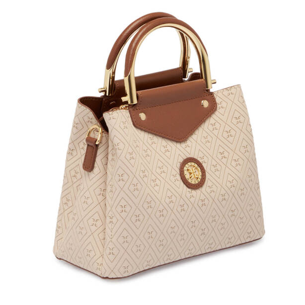 Bej Print Kadın Çapraz Askılı Çanta - S25Y1PR09177-E52 - 2