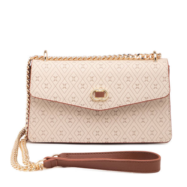 Bej Print Kadın Çapraz Askılı Çanta - S26Y1PR09176-E52 - 1