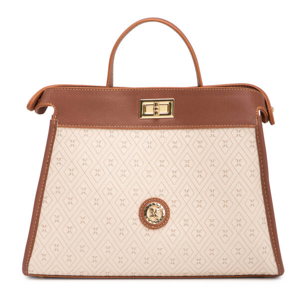 Bej Print Kadın Çapraz Askılı Çanta - S26Y1PR09199-E52 - 1