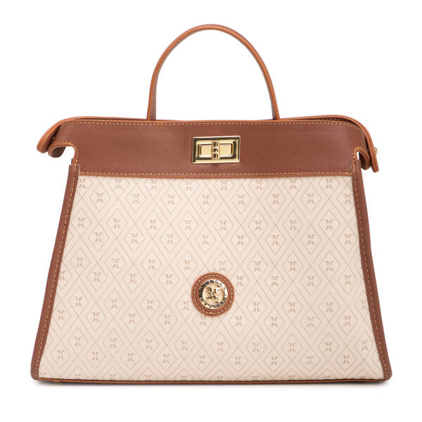 Bej Print Kadın Çapraz Askılı Çanta - S26Y1PR09199-E52 - 1