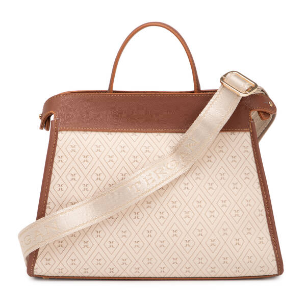 Bej Print Kadın Çapraz Askılı Çanta - S26Y1PR09199-E52 - 3