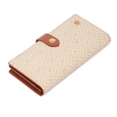  Bej Print Kadın Cüzdan - S1CB00055819-E52 