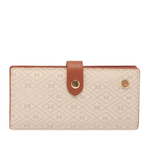 Bej Print Kadın Cüzdan - S1CB00055819-E52 - 2