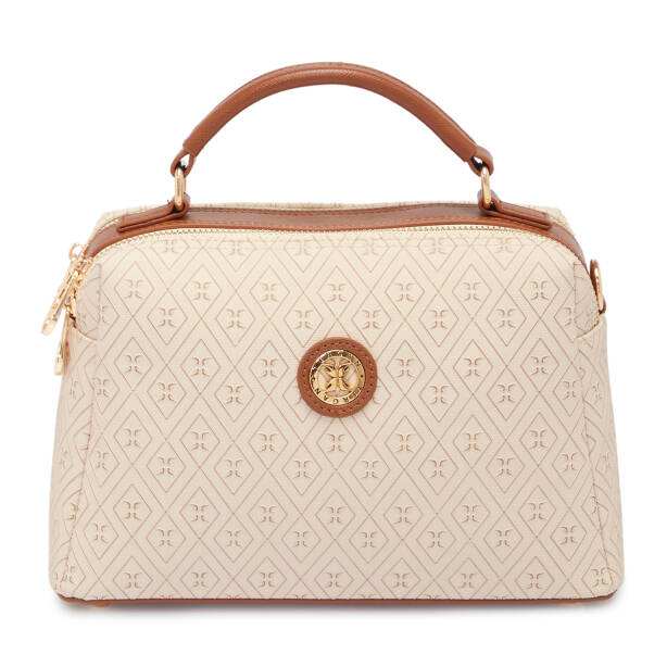 Bej Print Kadın El Çantası - S25K1PR09182-S7G - 1