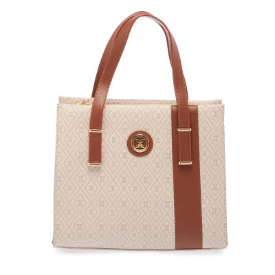 Bej Print Kadın El Çantası - S25Y1PR09149-S7G 
