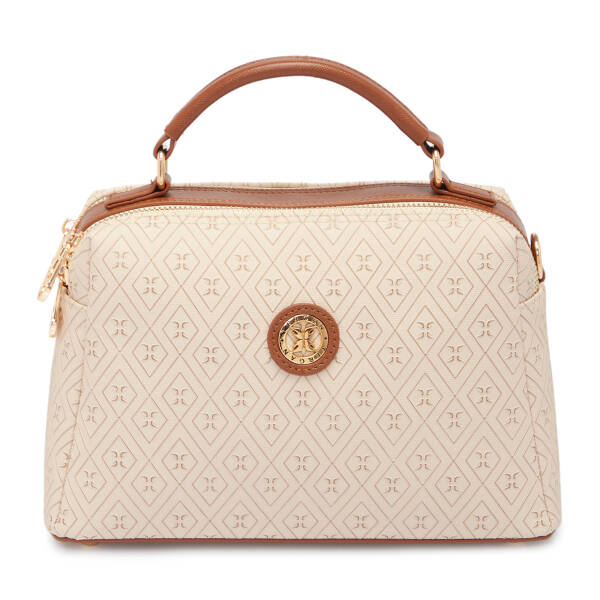Bej Print Kadın El Çantası - S26Y1PR09182-S7G - 1