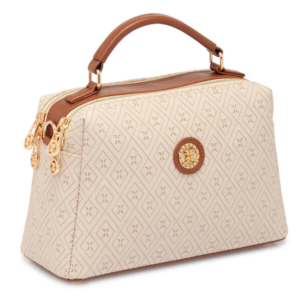 Bej Print Kadın El Çantası - S26Y1PR09182-S7G - 2