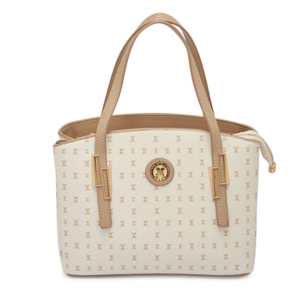 Bej Print Kadın Omuz Çantası - S1WPR0000805-U4A - Tergan