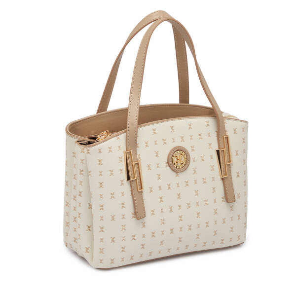 Bej Print Kadın Omuz Çantası - S1WPR0000805-U4A - 2