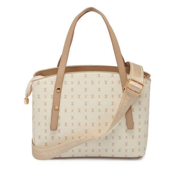 Bej Print Kadın Omuz Çantası - S1WPR0000805-U4A - Tergan