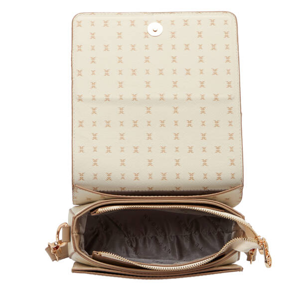 Bej Print Kadın Omuz Çantası - S1WPR0000807-U4A - 4