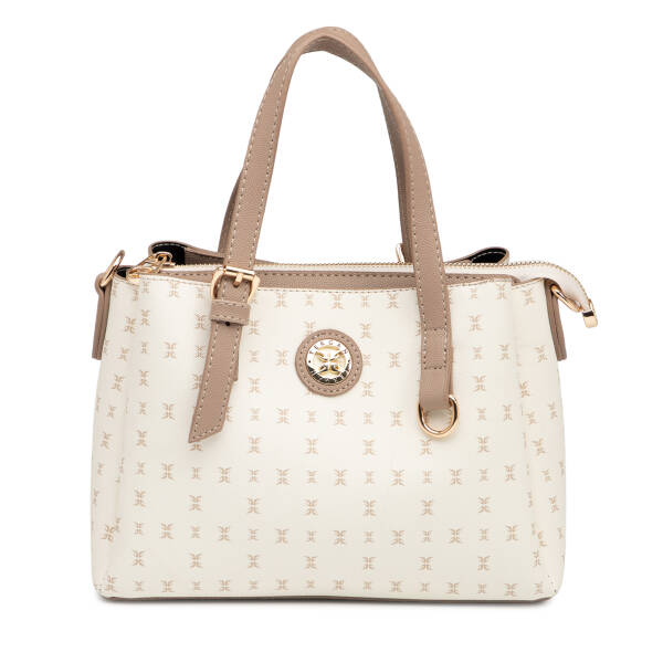 Bej Print Kadın Omuz Çantası - S1WPR0000808-U4A - 1