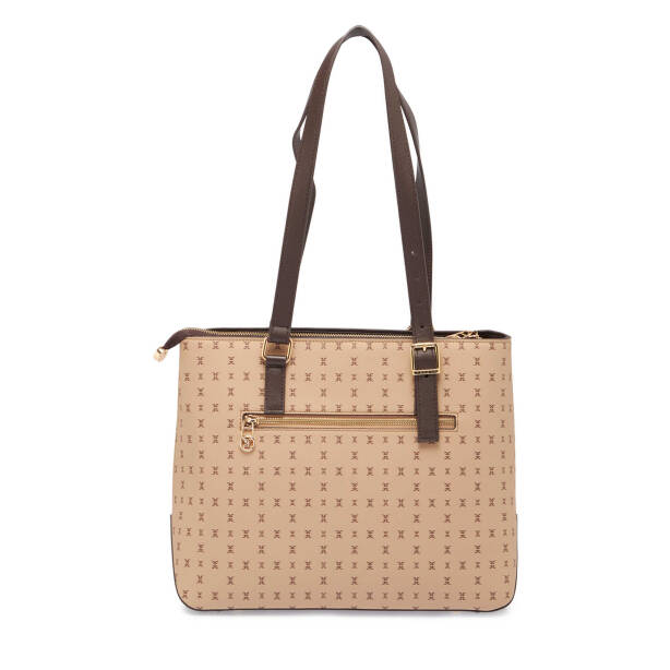 Bej Print Kadın Omuz Çantası - S24K1PR09158-T2E - 3