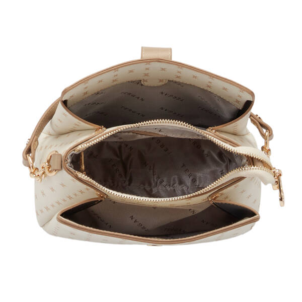 Bej Print Kadın Omuz Çantası - S25K1PR09178-U4A - 4