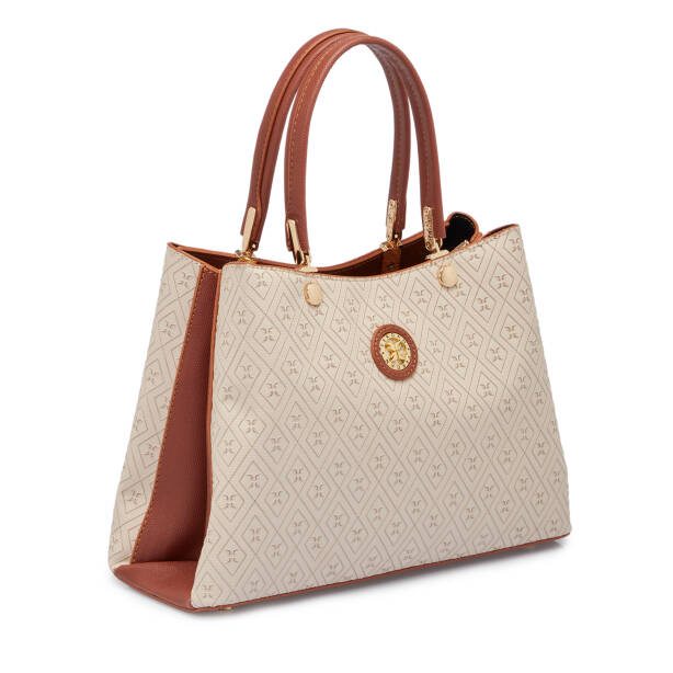 Bej Print Kadın Omuz Çantası - S25K1PR09185-S7G - 2