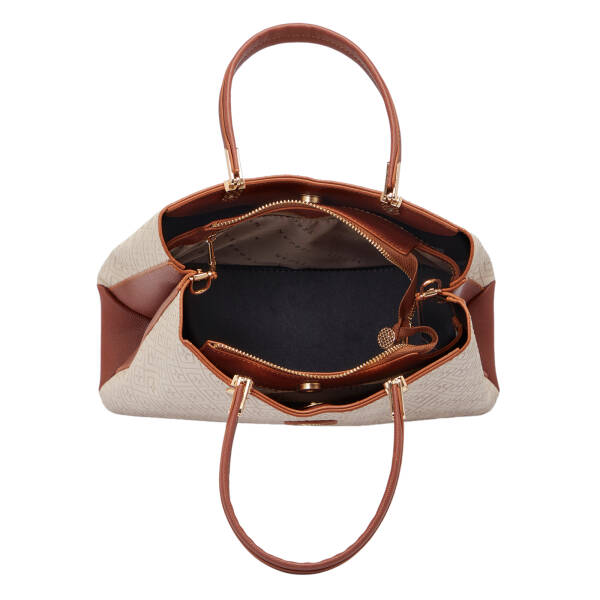 Bej Print Kadın Omuz Çantası - S25K1PR09185-S7G - 4