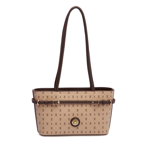 Bej Print Kadın Omuz Çantası - S25K1PR09189-T2E - 1