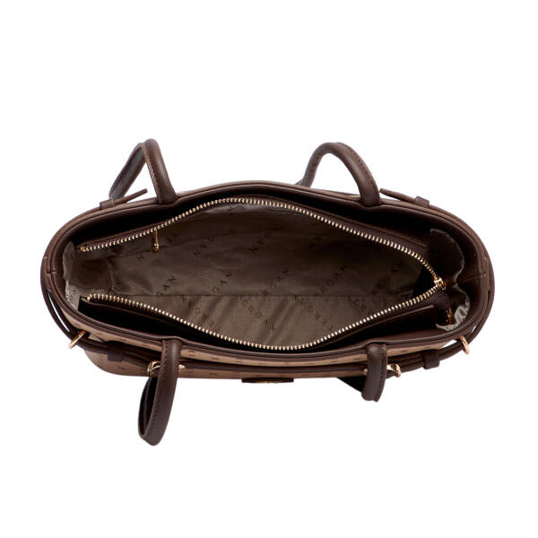 Bej Print Kadın Omuz Çantası - S25K1PR09189-T2E - 4