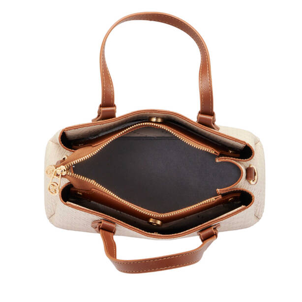 Bej Print Kadın Omuz Çantası - S25Y1PR09159-E52 - 4