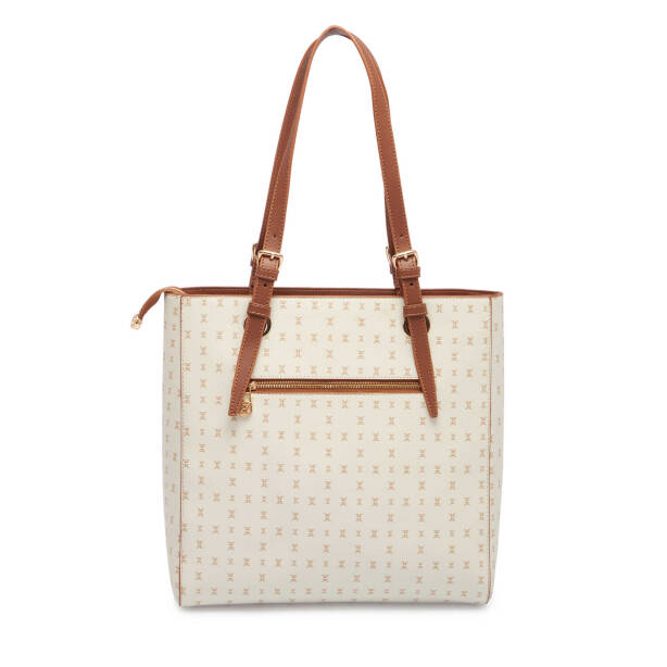 Bej Print Kadın Omuz Çantası - S25Y1PR09167-T1E - 3