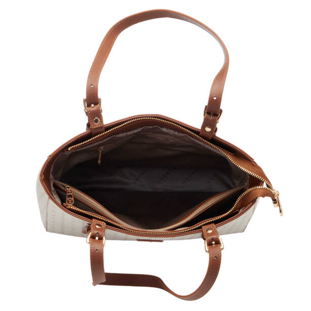 Bej Print Kadın Omuz Çantası - S25Y1PR09167-T1E - 4