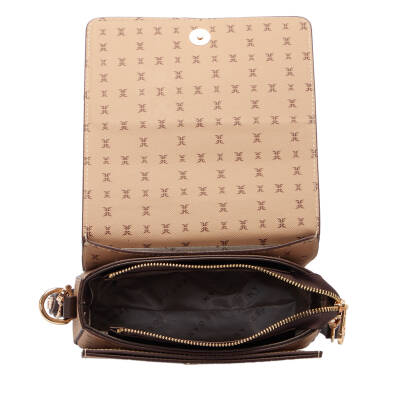 Bej Print Kadın Omuz Çantası - S25Y1PR09168-T2E - 4