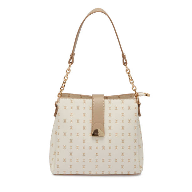 Bej Print Kadın Omuz Çantası - S25Y1PR09178-U4A 