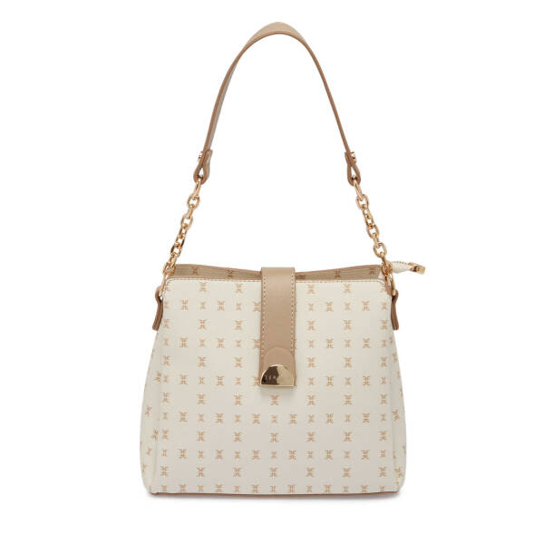 Bej Print Kadın Omuz Çantası - S25Y1PR09178-U4A - 1