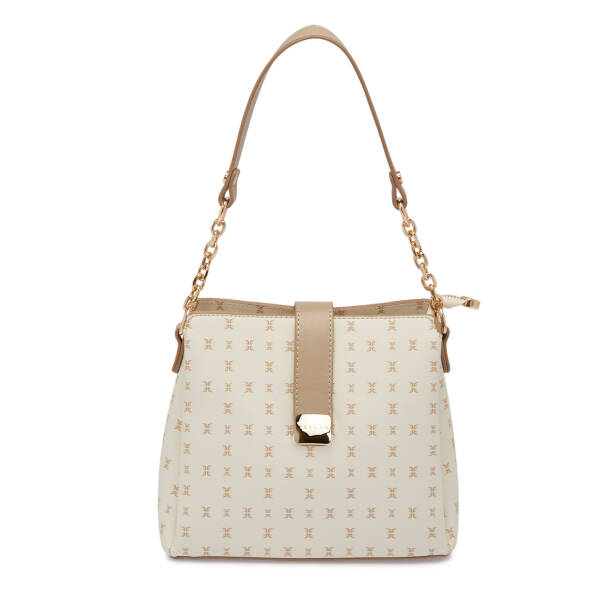 Bej Print Kadın Omuz Çantası - S26Y1PR09178-U4A 