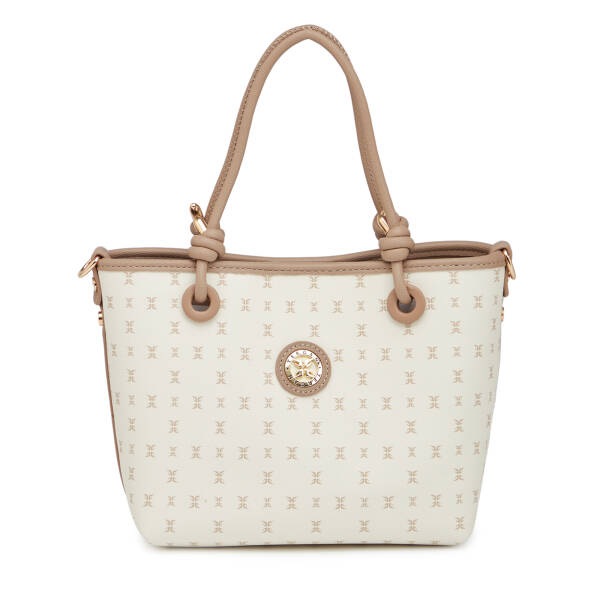 Bej Print Kadın Omuz Çantası - S26Y1PR09193-U4A - 1