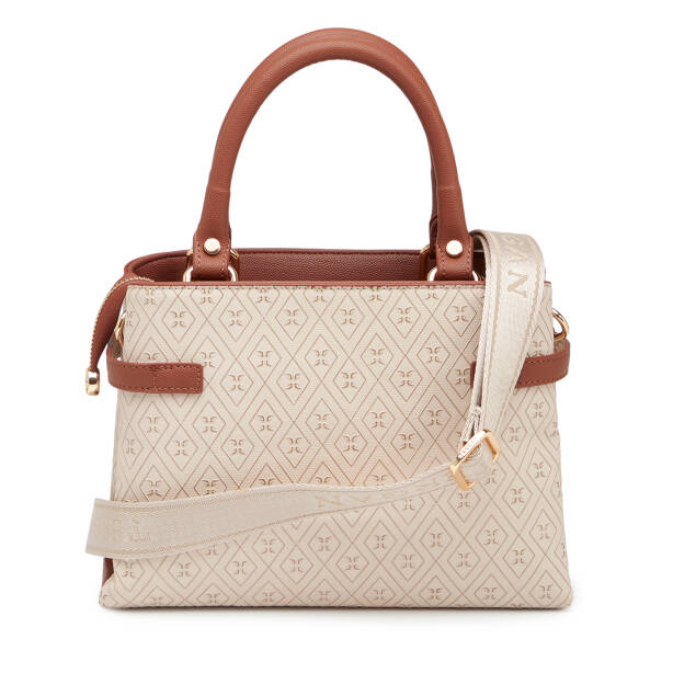 Bej Print Kadın Omuz Çantası - S26Y1PR09196-E52 - 3