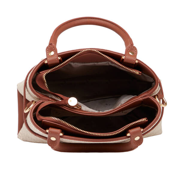 Bej Print Kadın Omuz Çantası - S26Y1PR09196-E52 - 4