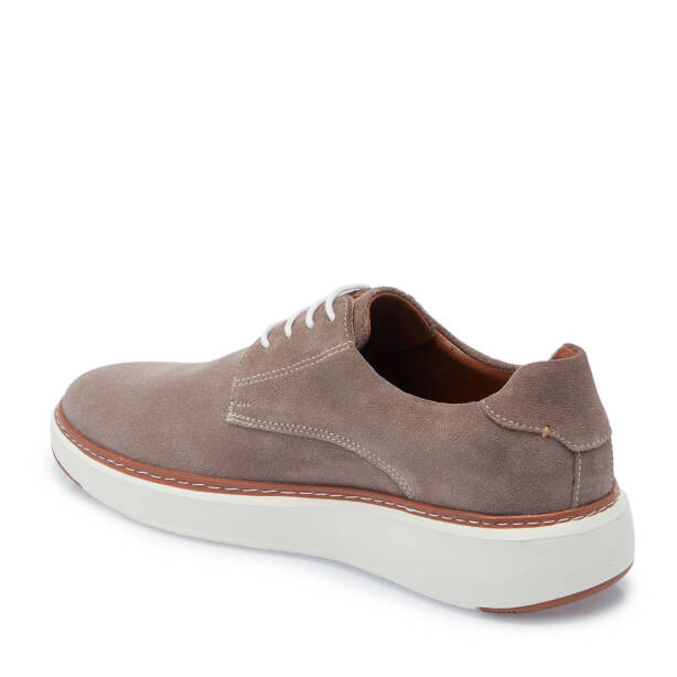 Bej Hakiki Süet Deri Erkek Casual Ayakkabı - E25I1AY57186-T86 - 2