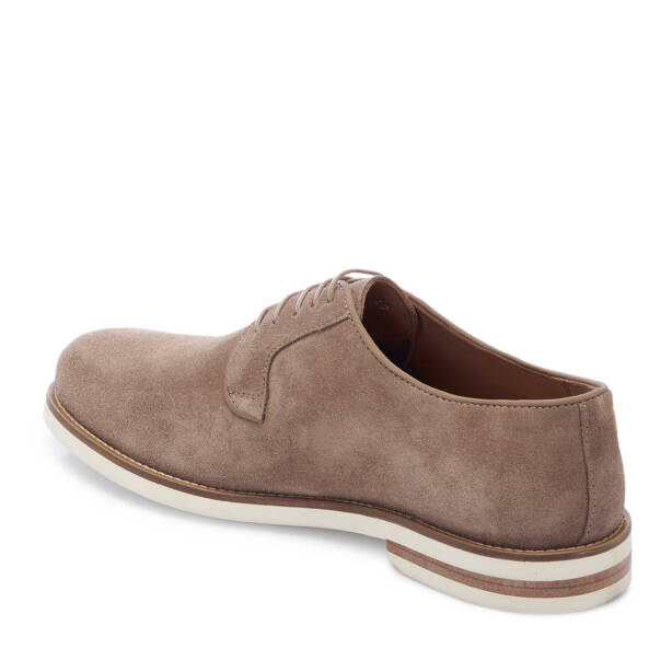 Bej Hakiki Süet Deri Erkek Casual Ayakkabı - E25I1AY57209-T86 - 2