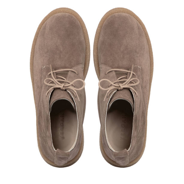 Bej Süet Deri Kadın Bot - K25K1BT68143-T86 - 5