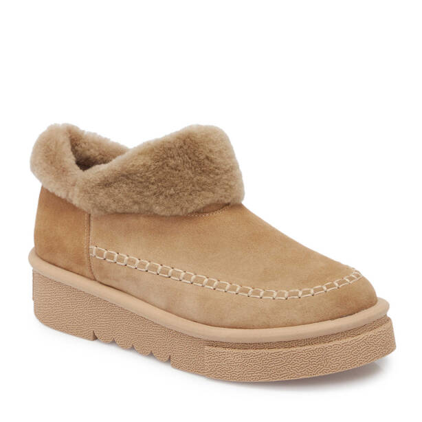 Bej Süet Deri Kadın Bot - K25K1BT68158-B79 - 1