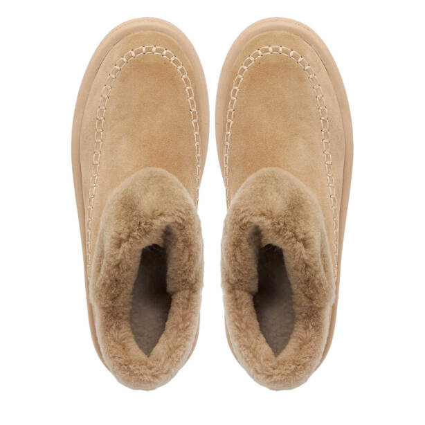 Bej Süet Deri Kadın Bot - K25K1BT68158-B79 - 5