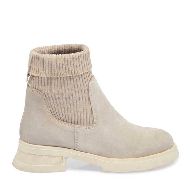 Bej Süet Deri Kadın Casual Bot - K23K1BT66961-B79 - Tergan