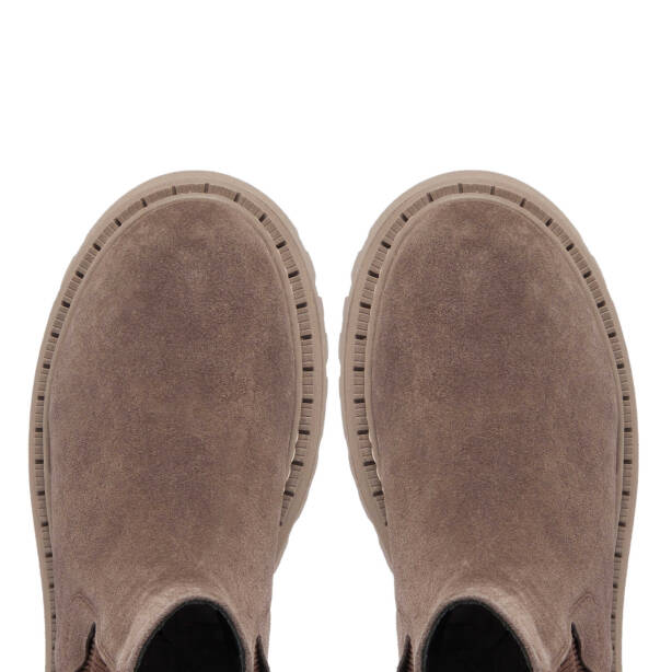 Bej Süet Deri Kadın Casual Bot - K24K1BT67546-T86 - Tergan