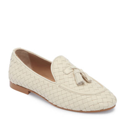 Bej Süet Deri Kadın Loafer - K25I1AY68040-A25 