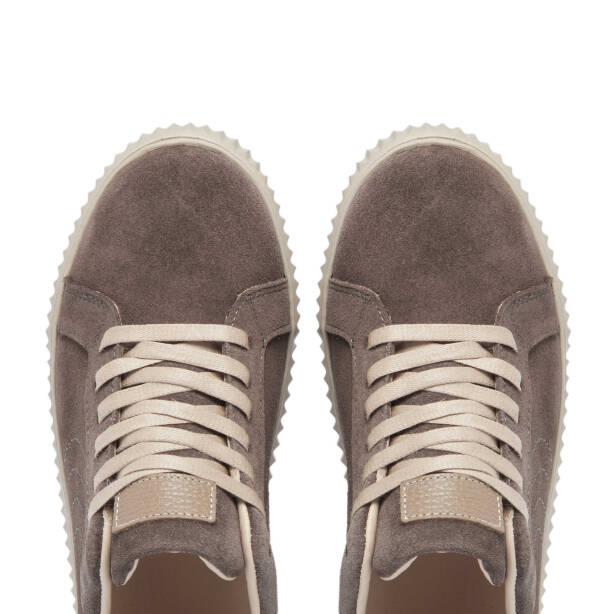 Bej Süet Deri Kadın Sneaker - K24S1AY67593-T86 - 5