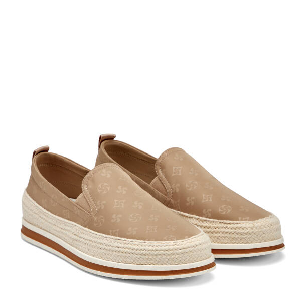 Bej Tekstil Erkek Casual Ayakkabı - E26I1AY57590-L0Q - 2