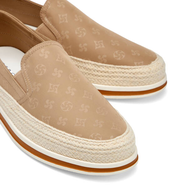 Bej Tekstil Erkek Casual Ayakkabı - E26I1AY57590-L0Q - 3