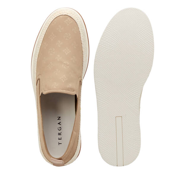 Bej Tekstil Erkek Casual Ayakkabı - E26I1AY57590-L0Q - 6