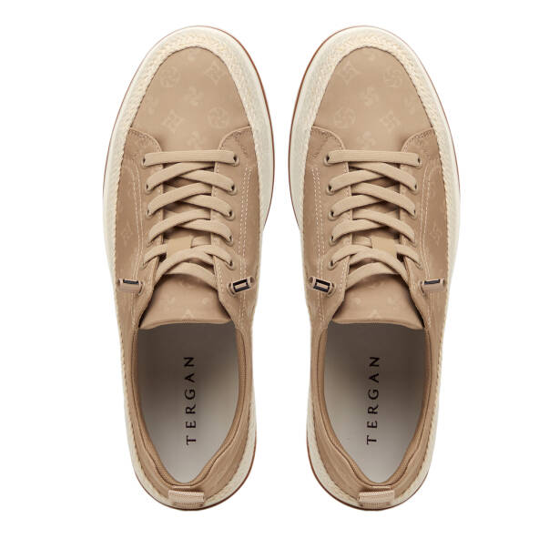 Bej Tekstil Erkek Casual Ayakkabı - E26I1AY57591-L0Q - 5